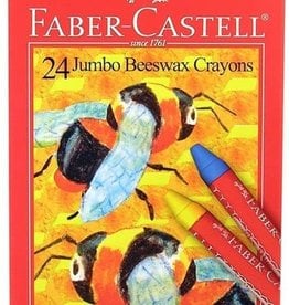 Faber-Castell 24ct Jumbo Beeswax Crayons