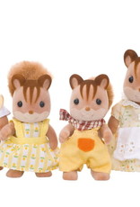 Calico Critters CC Hazelnut Chipmunk Family