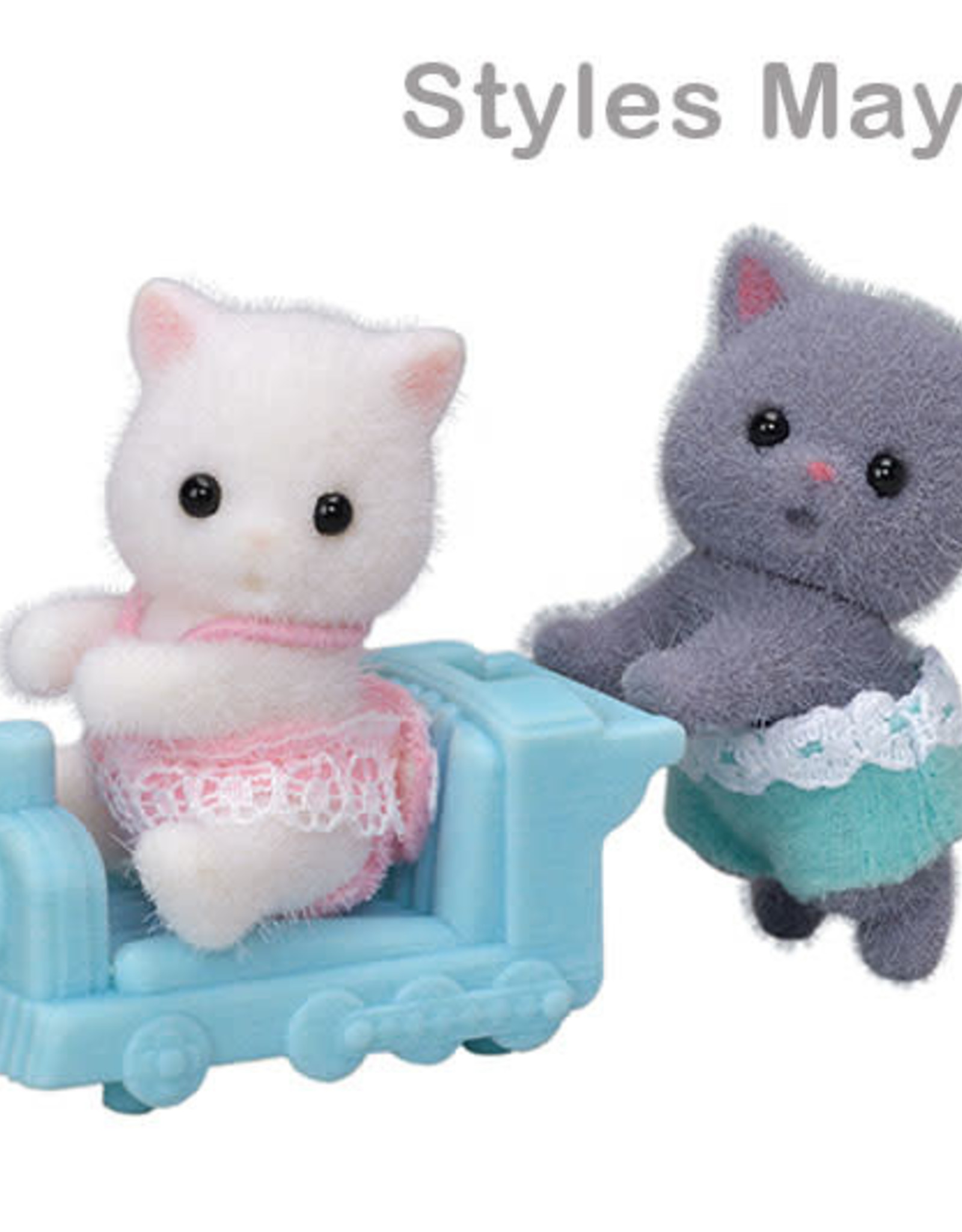 Calico Critters CC Persian Cat Twins