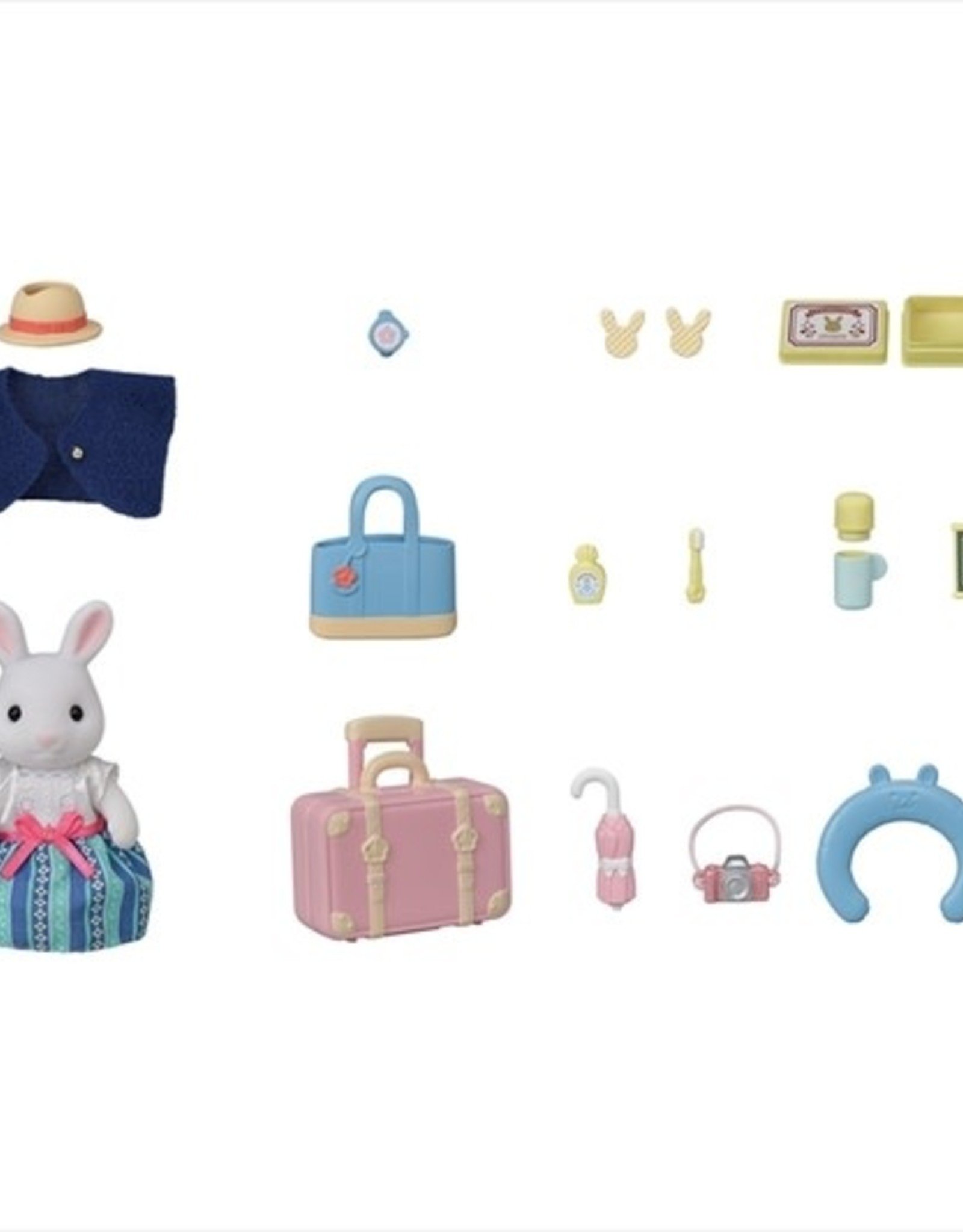 Calico Critters CC Weekend Travel Set - Snow Rabbit Mother