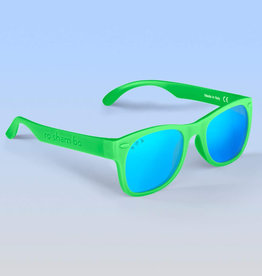 Ro Sham Bo Sunglasses - Slimer Bright Green - Mirrored Blue, Baby (0-2)