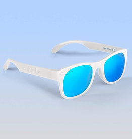 Ro Sham Bo Sunglasses - Ice Ice Baby White - Mirrored Blue, Toddler (2-4)