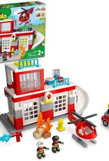 LEGO Duplo Fire Station and Helicopter