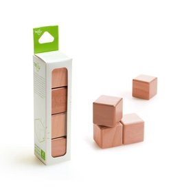 4 Pc A La Carte - Cubes - Mahogany