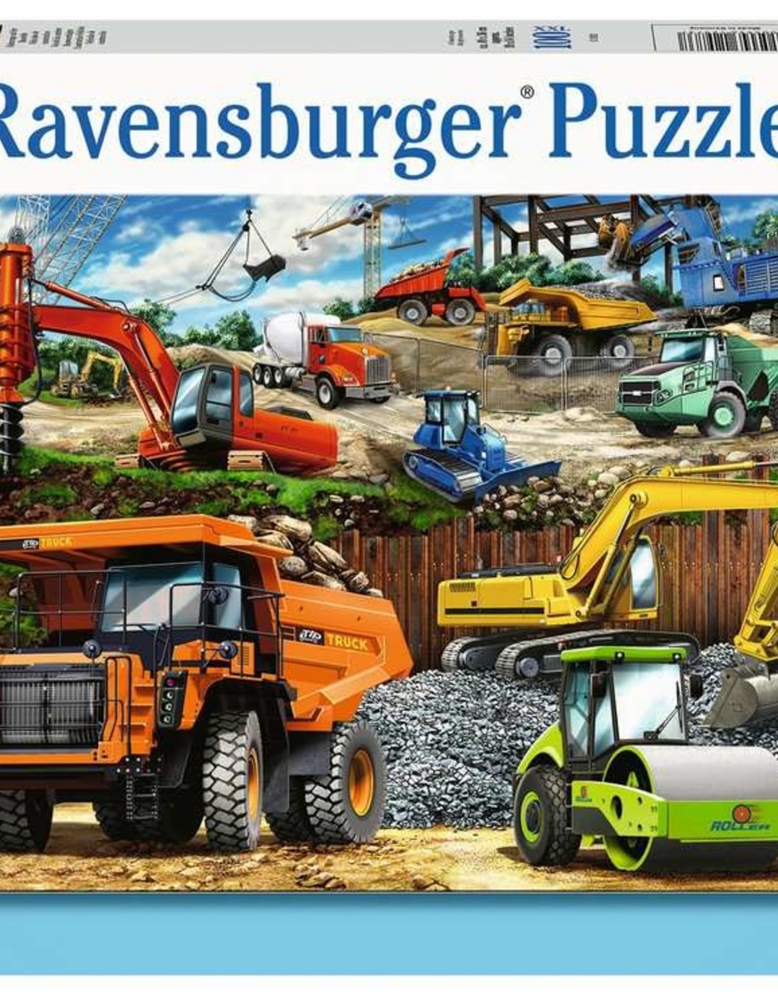 Ravensburger 100pc Construction Vehicles Puzzle