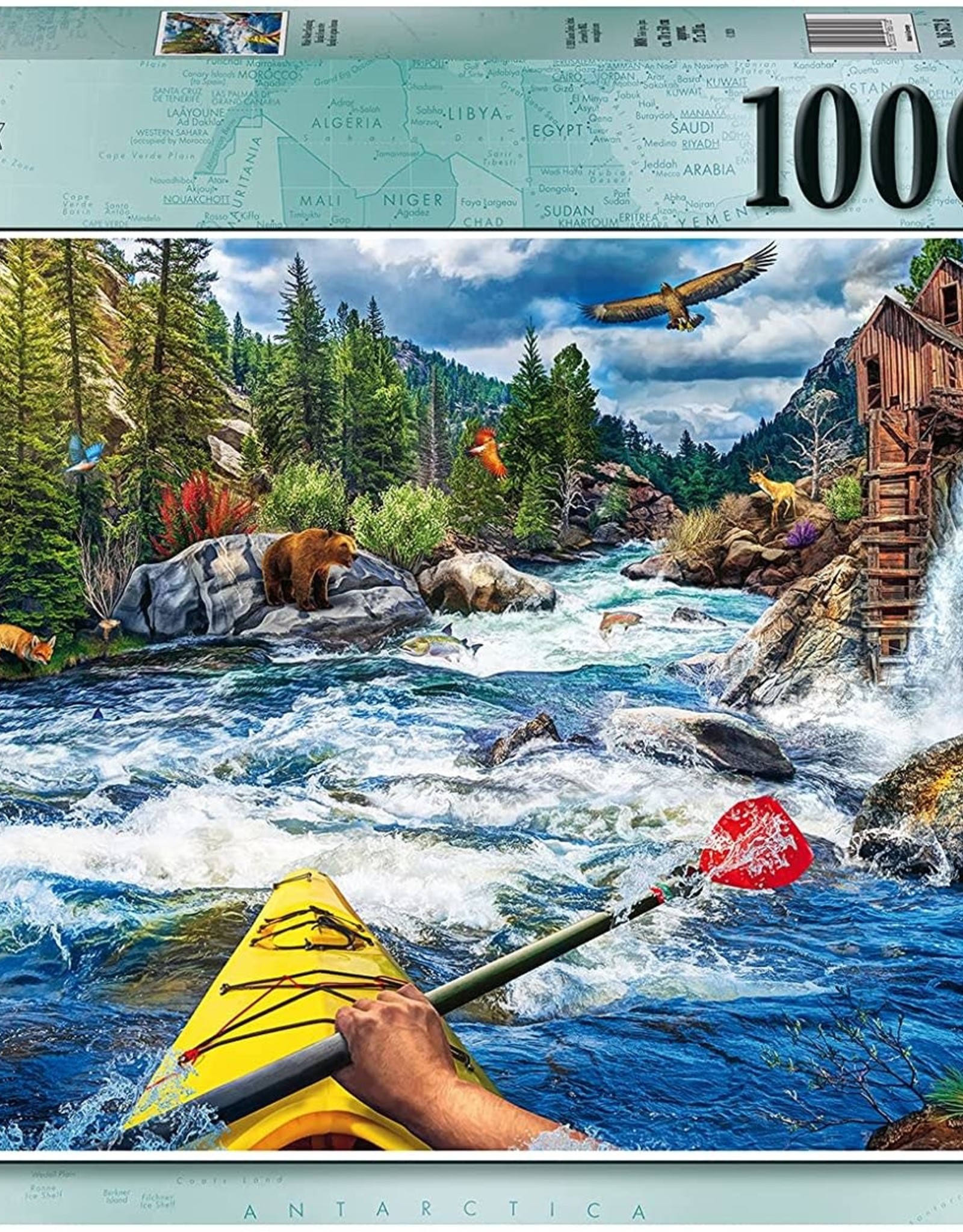 Ravensburger 1000pc Whitewater Kayaking Puzzle