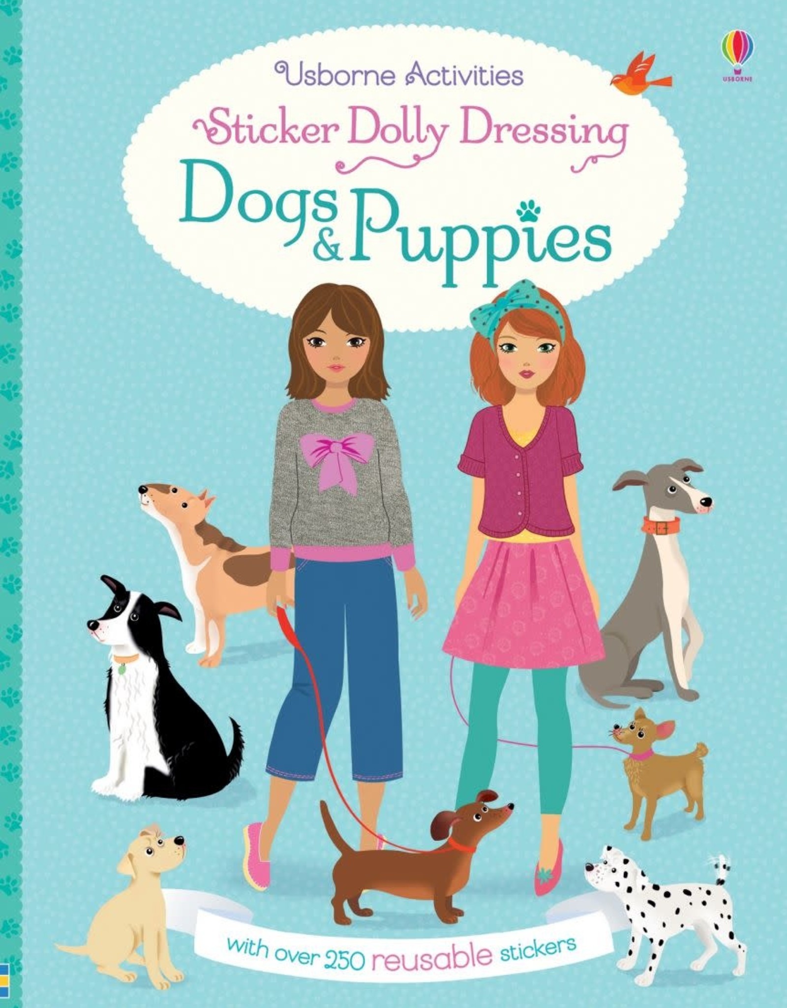 Usborne Sticker Dolly Dressing Dogs & Puppies