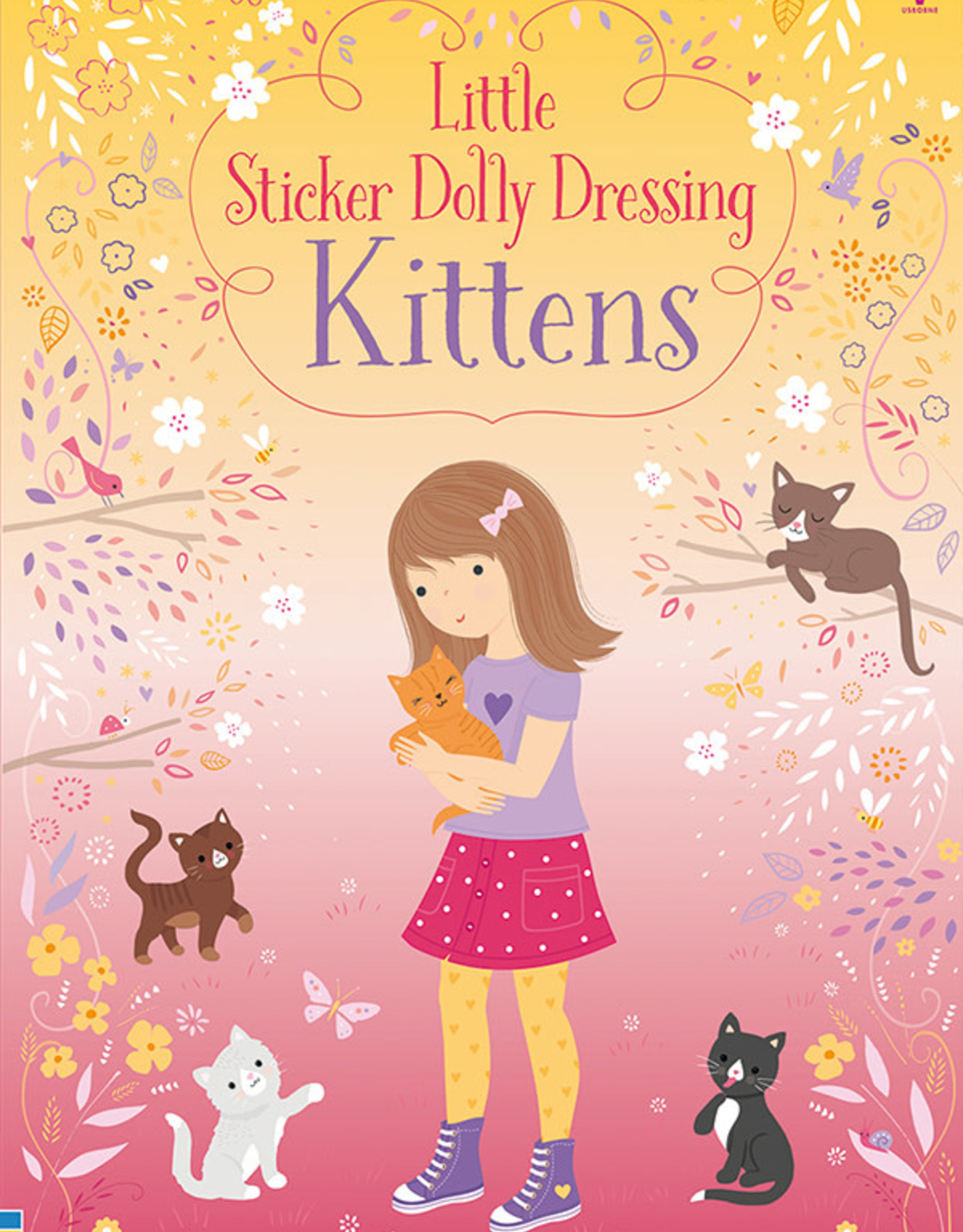 Usborne Little Sticker Dolly Dressing Kittens