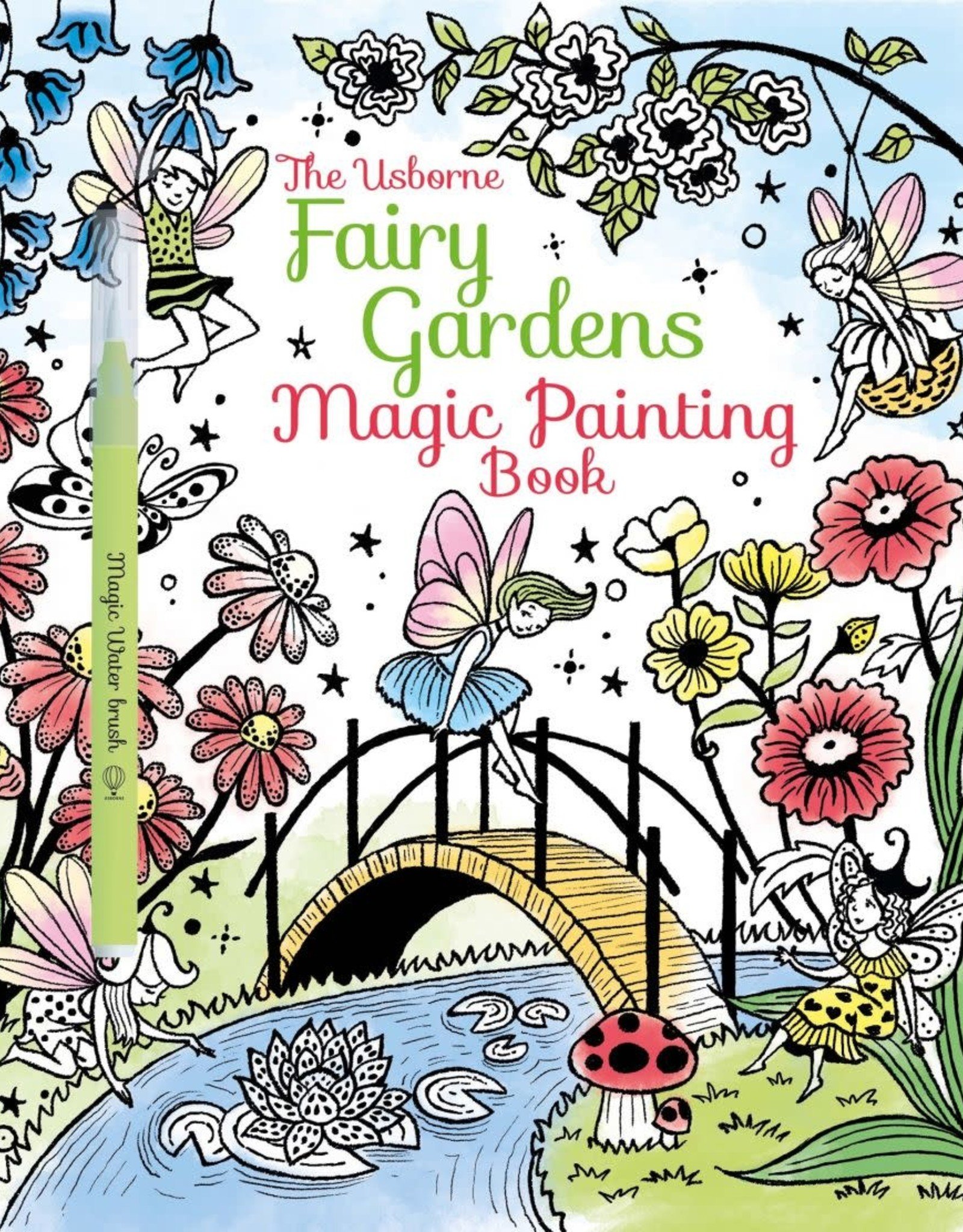 Usborne Magic Painting Book, Fairy Gardens
