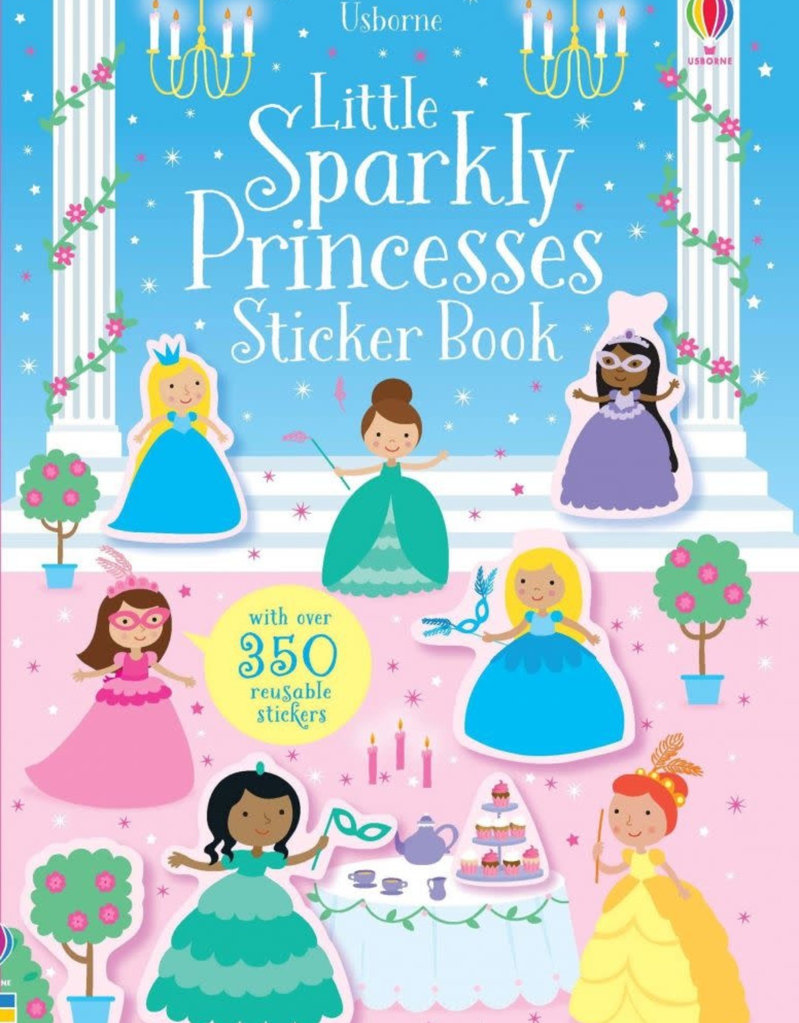 Usborne Little Sticker Book Sparkly Princess