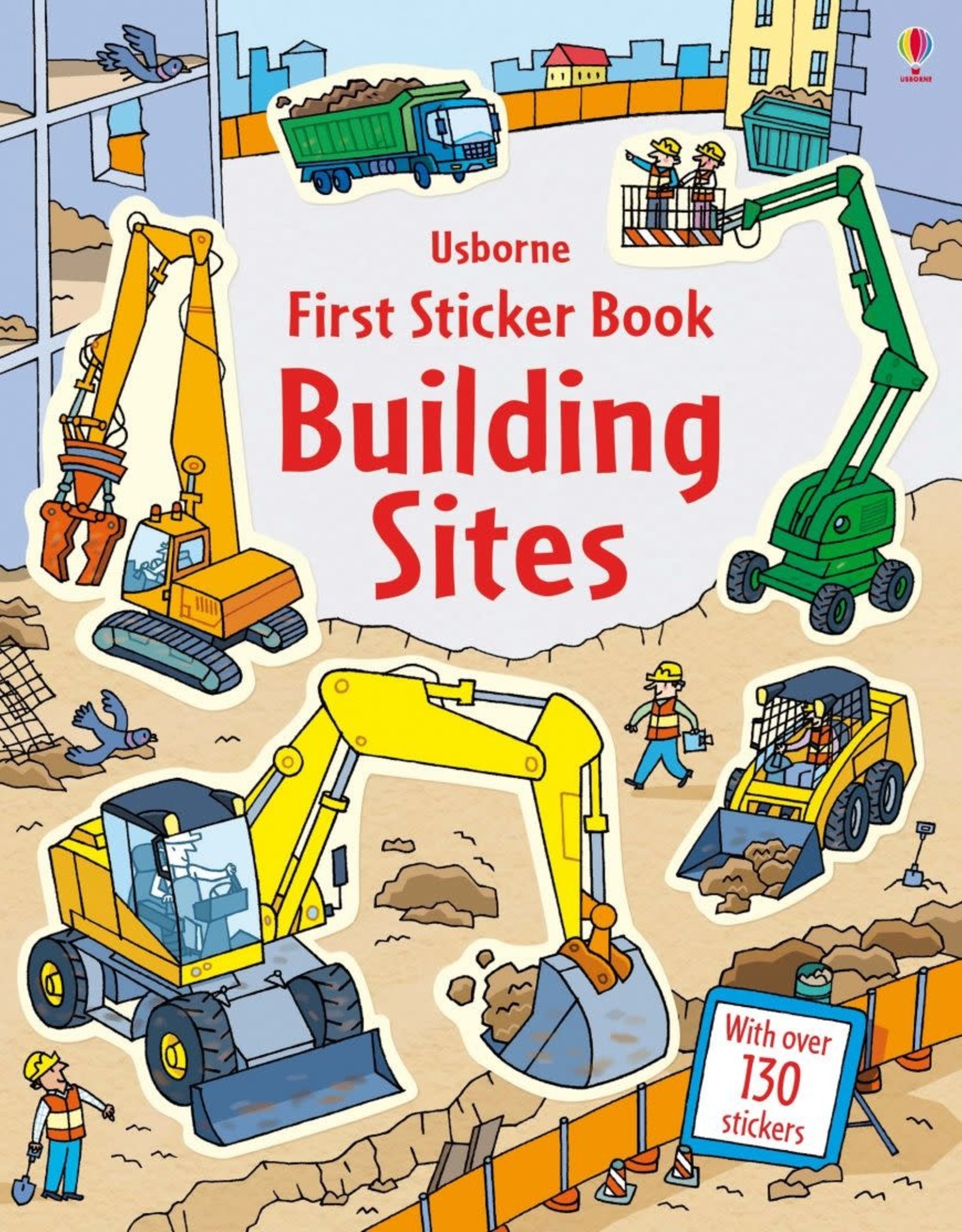 Usborne Building Sites Sticker Book