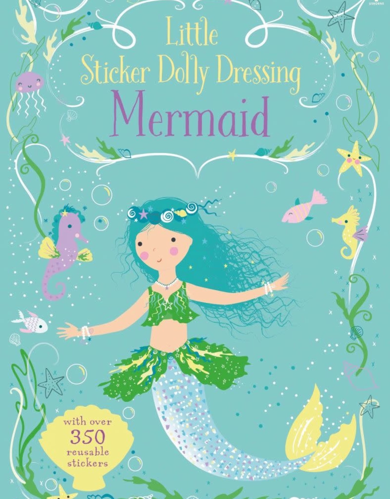 Usborne Little Sticker Dolly Dressing Mermaid