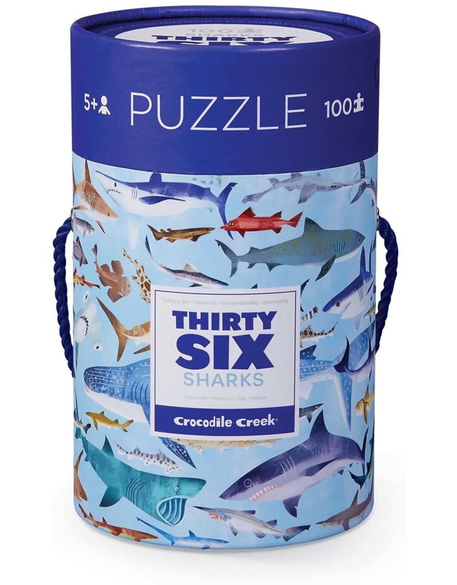 Crocodile Creek 100pc Puzzle 36 Sharks