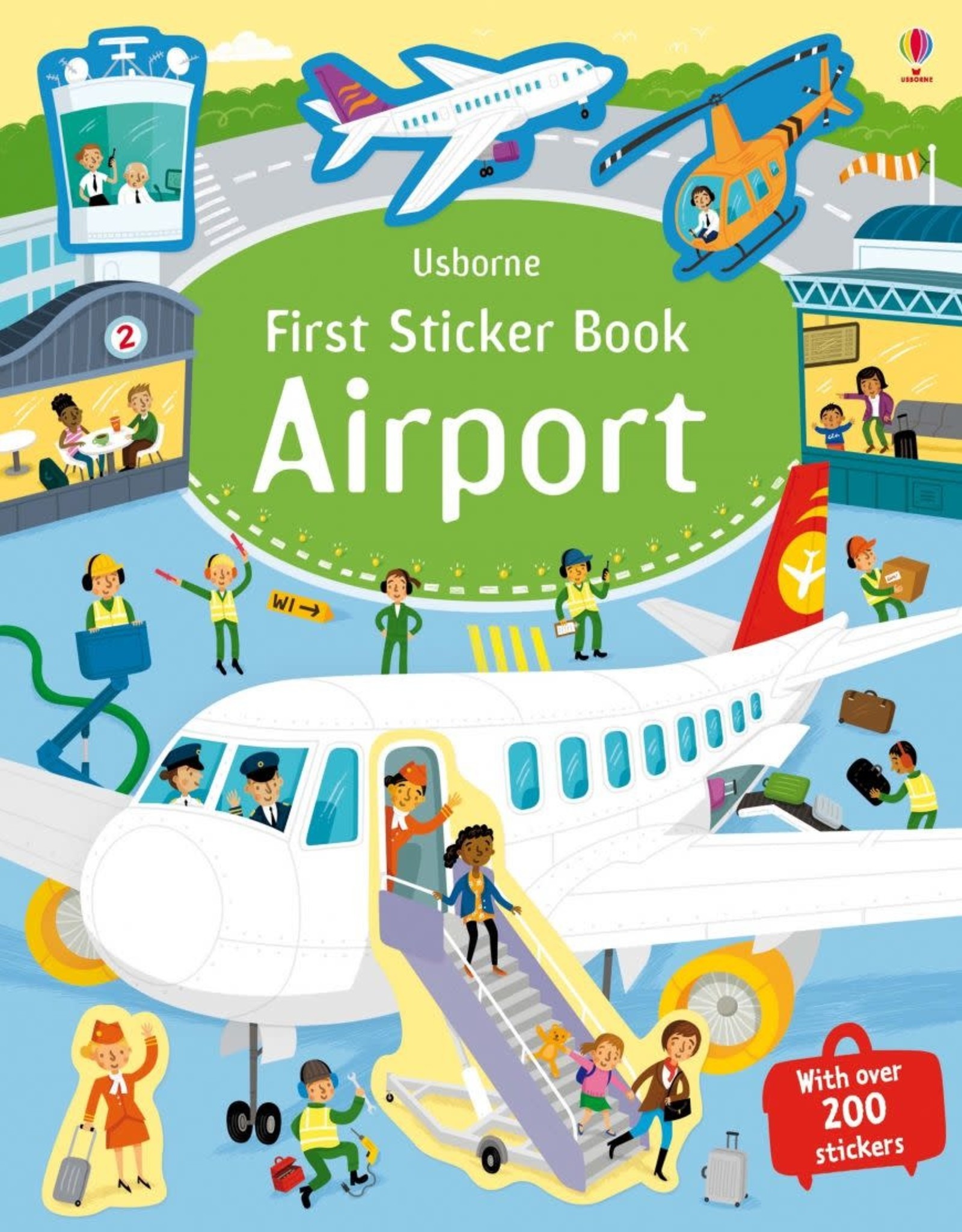 Usborne Airport First Sticker Book - Rev