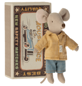 Maileg Maileg Big Brother Mouse in Matchbox