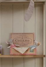 Maileg Maileg Mum & Dad Mice in Cigar Box (B)