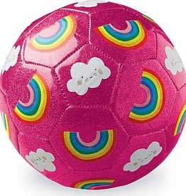 Crocodile Creek Size 3 Soccer Ball Glitter - Rainbow