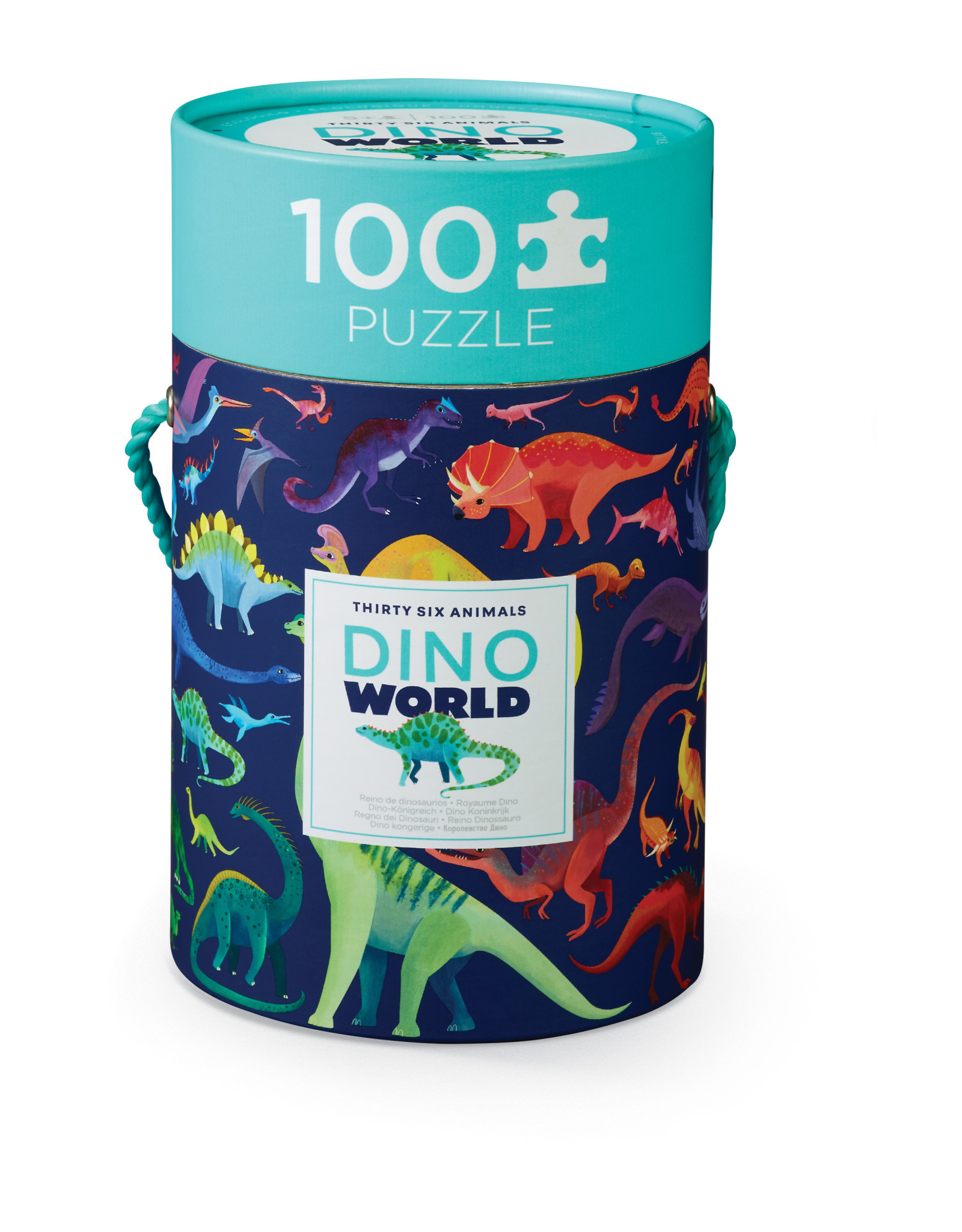 Crocodile Creek 100pc Puzzle 36 Dino World