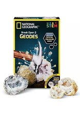 Blue Marble National Geographic -2-PC Geode