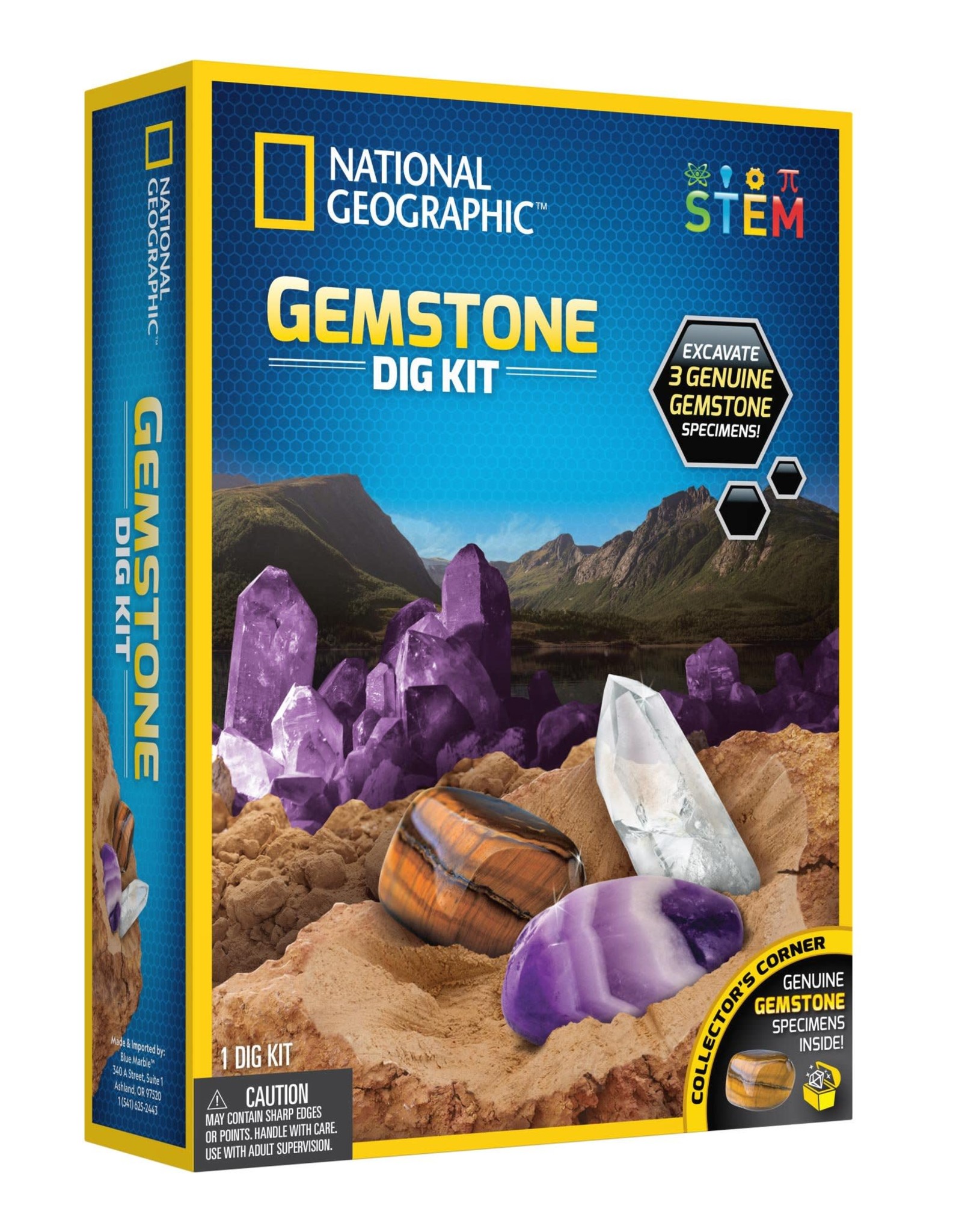 Blue Marble National Geographic - Gemstone Dig Kit