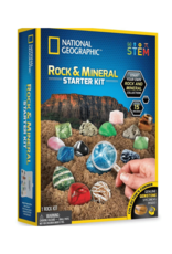 Blue Marble National Geographic - Rock and Mineral Starter Collection