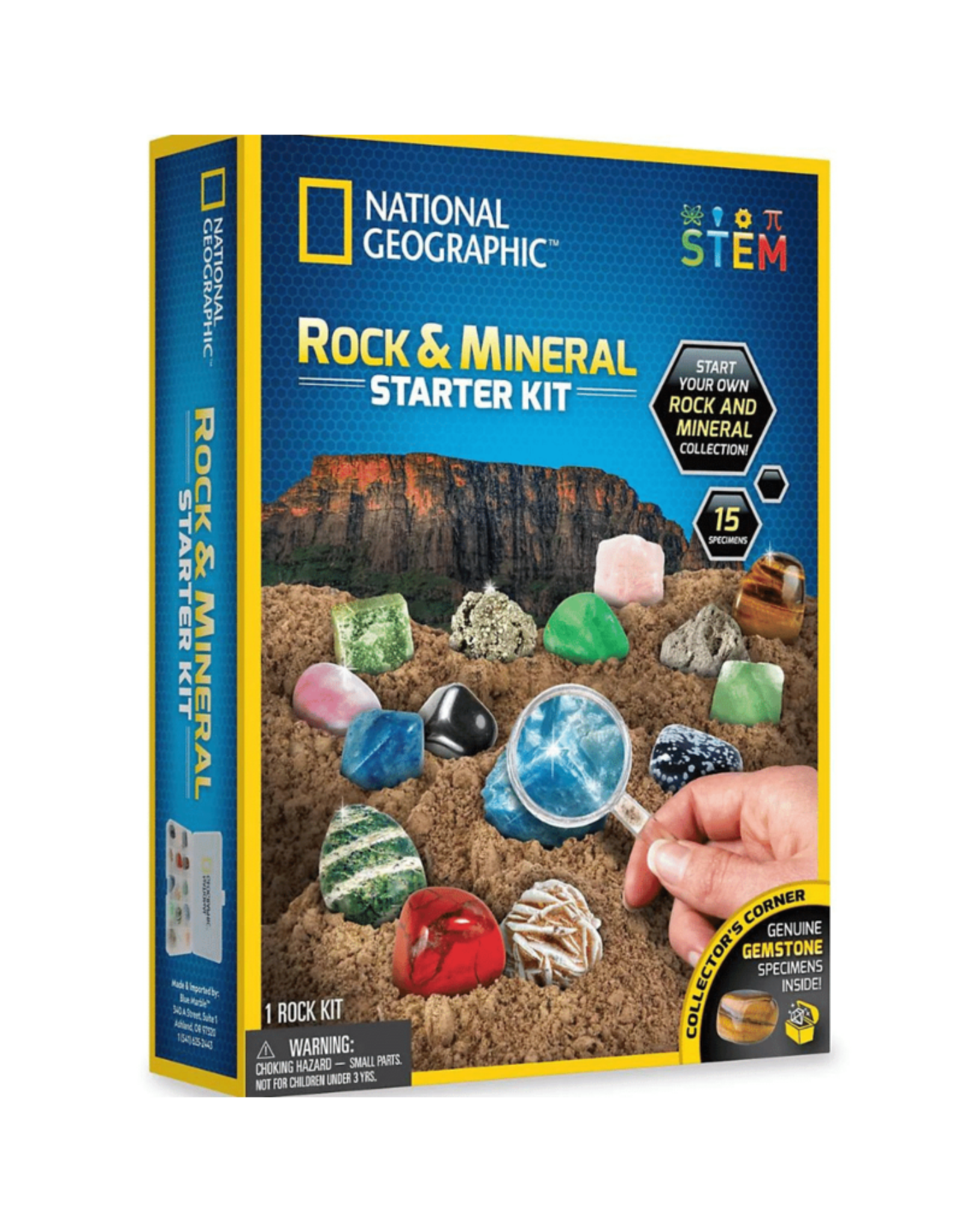 Blue Marble National Geographic - Rock and Mineral Starter Collection