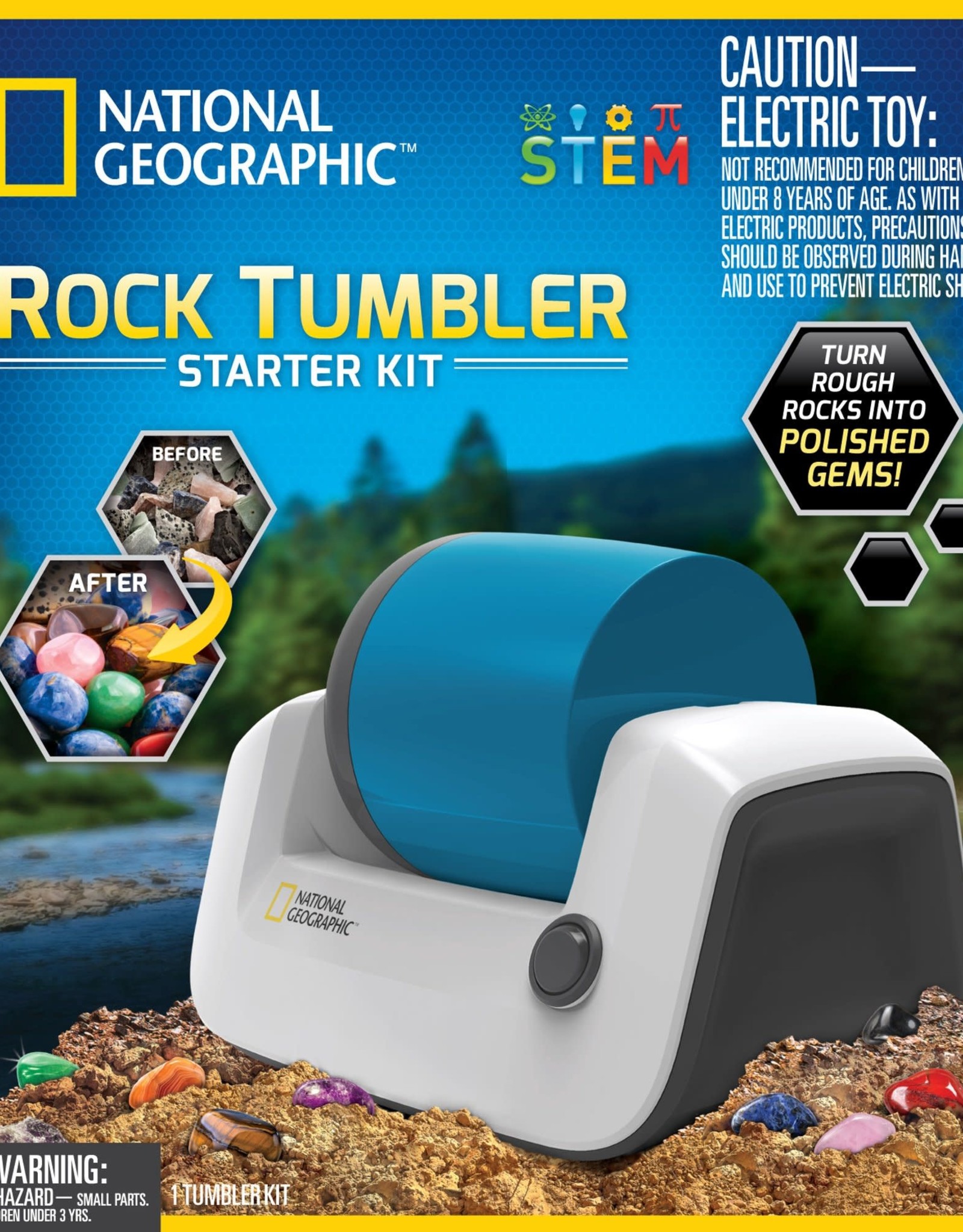 Blue Marble Nat Geo Explorer Series Rock Tumbler