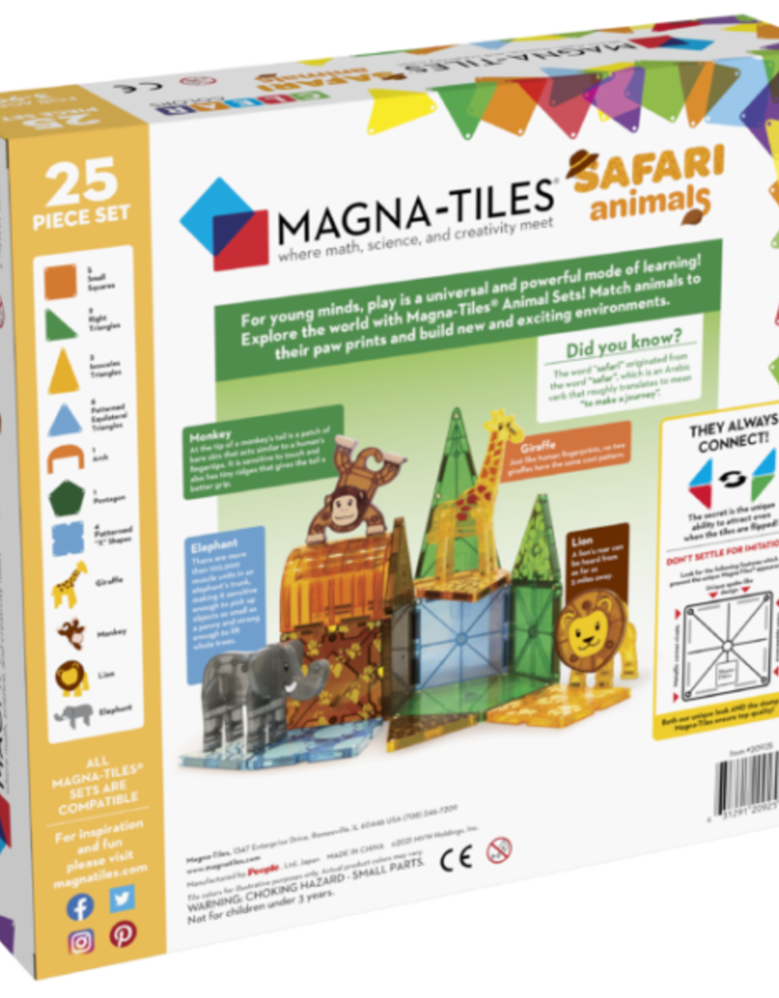 Magna-Tiles Magna-Tiles Safari Animals