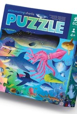 Crocodile Creek 60pc Foil Puzzle - Shimmering Shark