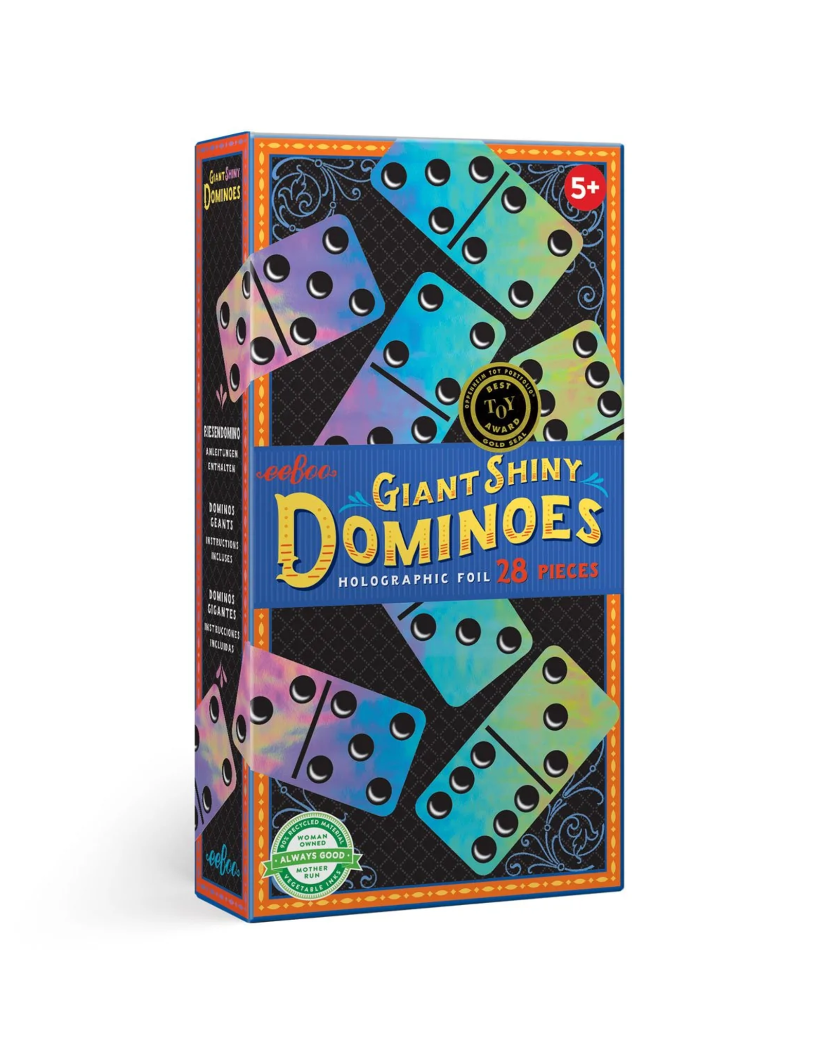 Eeboo Giant Shiny Dominoes