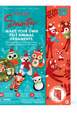 Handstand Kitchen Box CanDIY Totally Santa - Make Your Own Felt Animal Ornaments