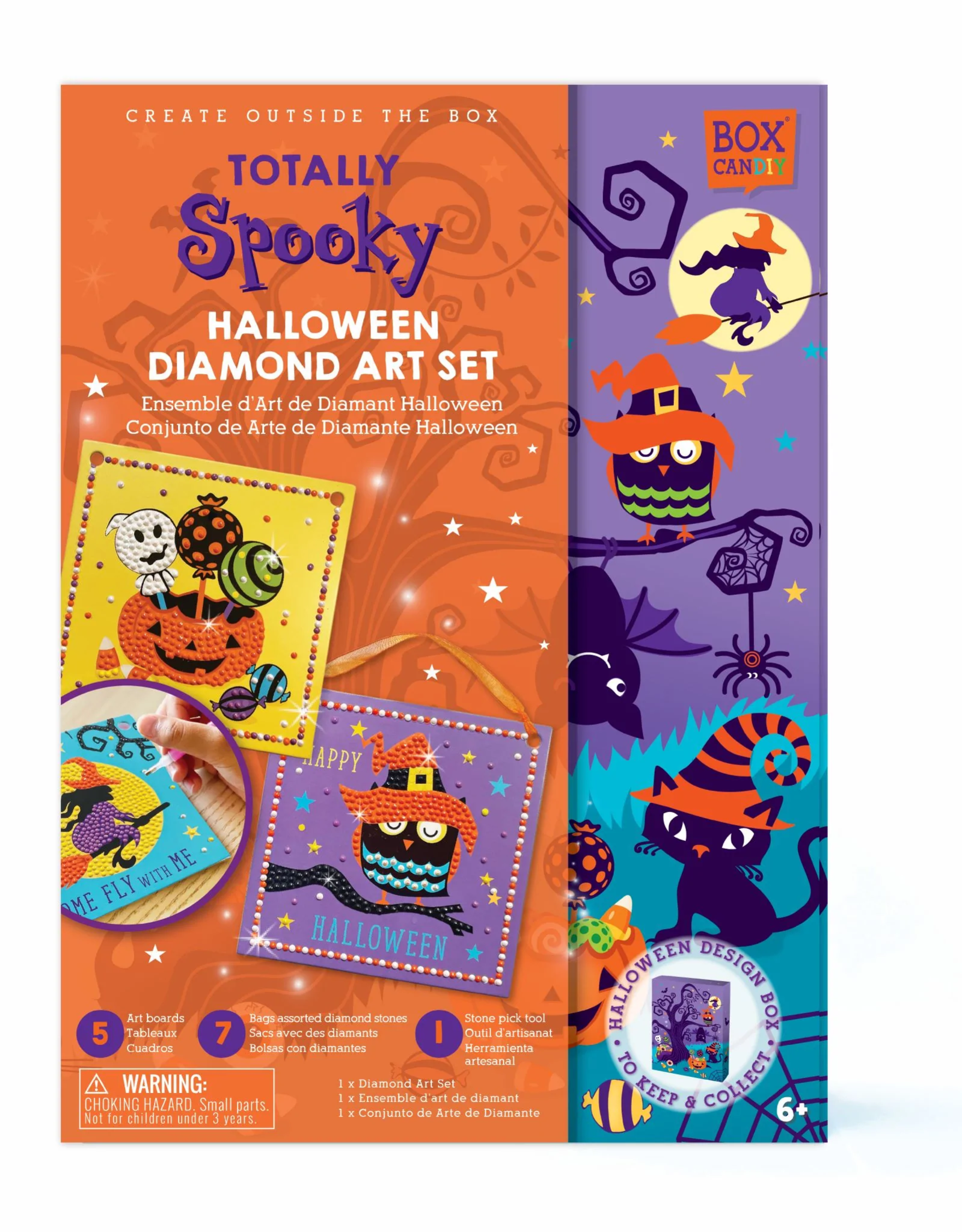 Handstand Kitchen Box CanDIY Totally Spooky - Halloween Diamond Art Set