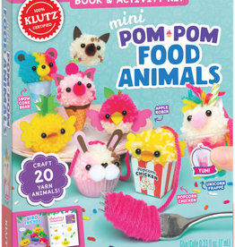 Klutz Klutz Mini Pom Pom Food Animals