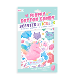 Ooly Ooly Scented Scratch Stickers - Fluffy Cotton Candy