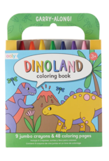 Ooly Carry Along Coloring Book - Dinoland