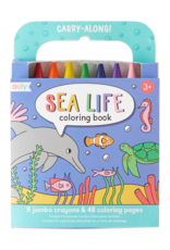 Ooly Carry Along Coloring Book - Sea Life