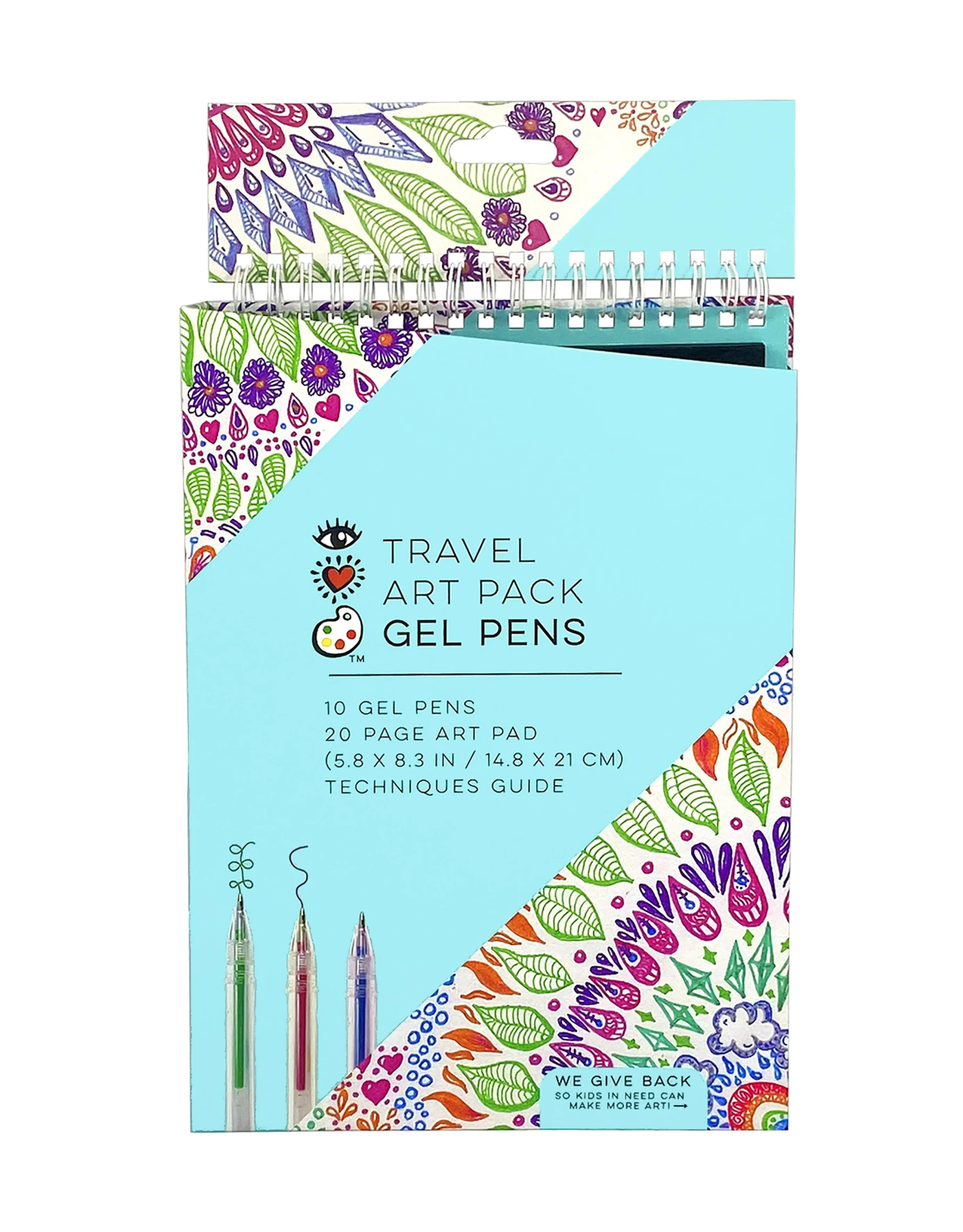 Bright Stripes Bright Stripes - Travel Art Pack Gel Pens