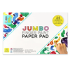 Bright Stripes Bright Stripes - Jr Jumbo Finger Paint Paper Pad