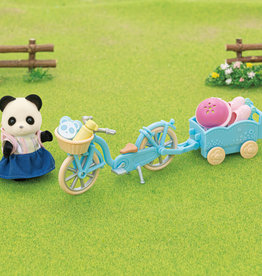 Calico Critters CC Cycle & Skate Set - Panda Girl