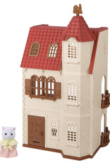 Calico Critters CC Red Roof Tower Home