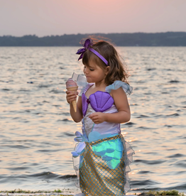 Great Pretenders Mermaid Dress & Headband, Lilac, Size 7-8