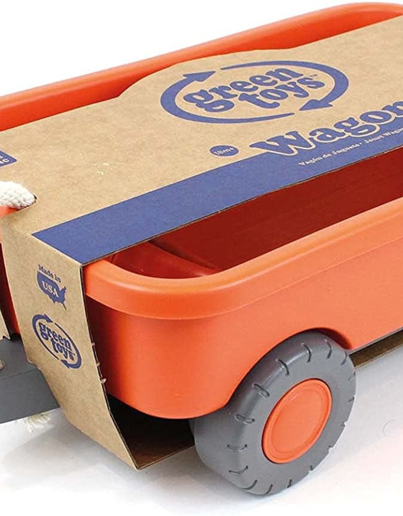 Green Toys Wagon - Orange
