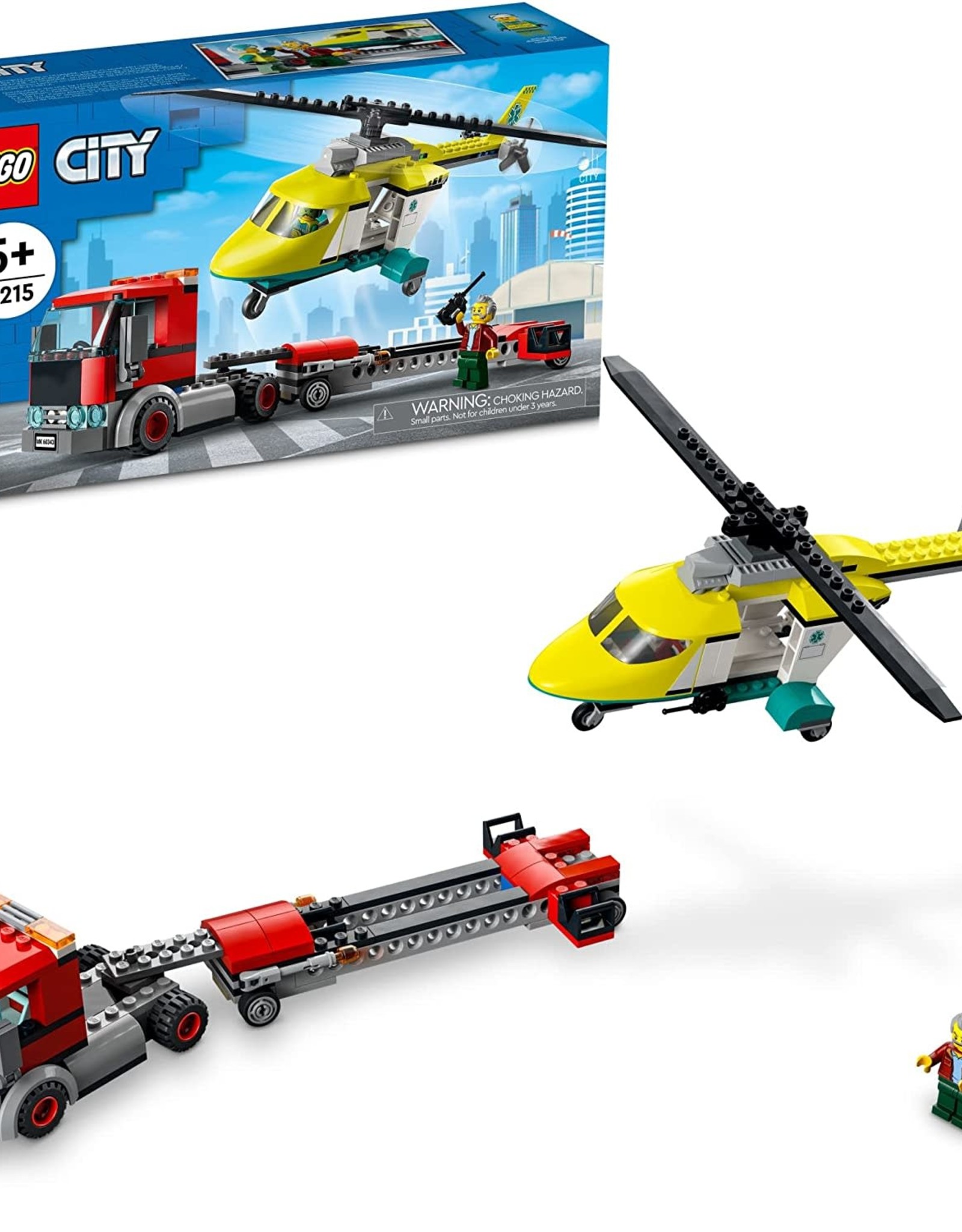 LEGO Lego City Rescue Helicopter Transport