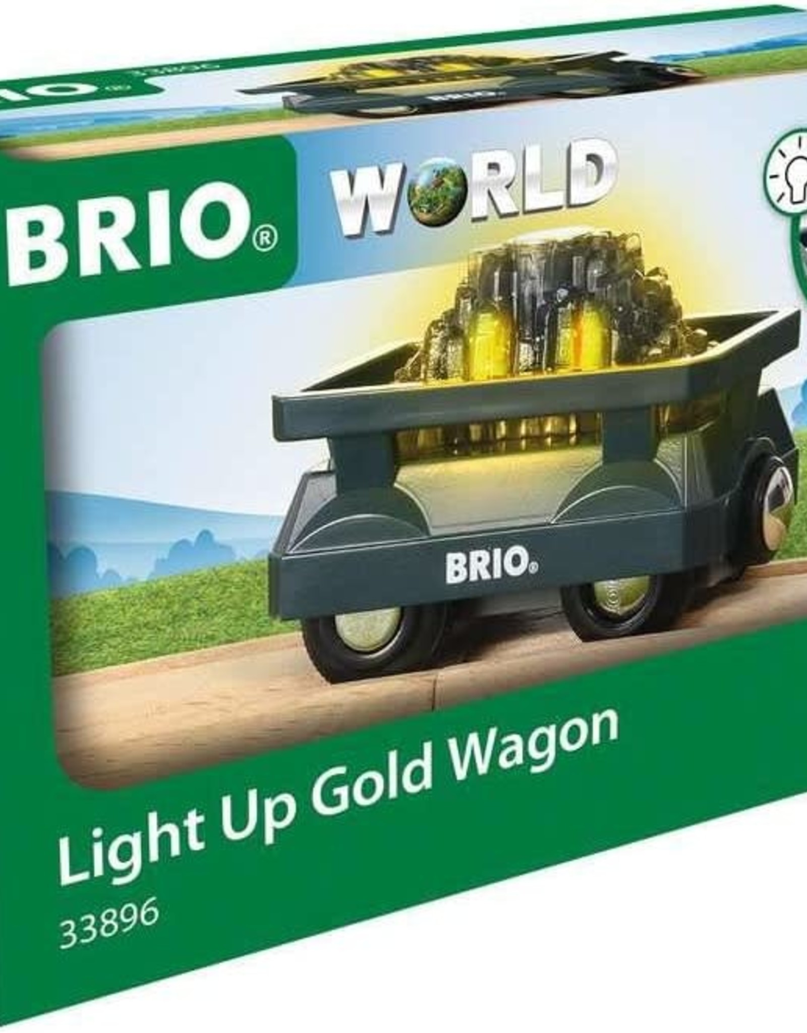 Brio Brio Light Up Gold Waagon