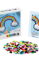 Plus-Plus 500pc Puzzle By Number  - Rainbow