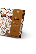 Crocodile Creek 750pc Puzzle - North American Animals