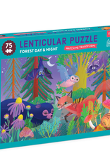 Mudpuppy 75pc Forest Day & Night Lenticular Puzzle