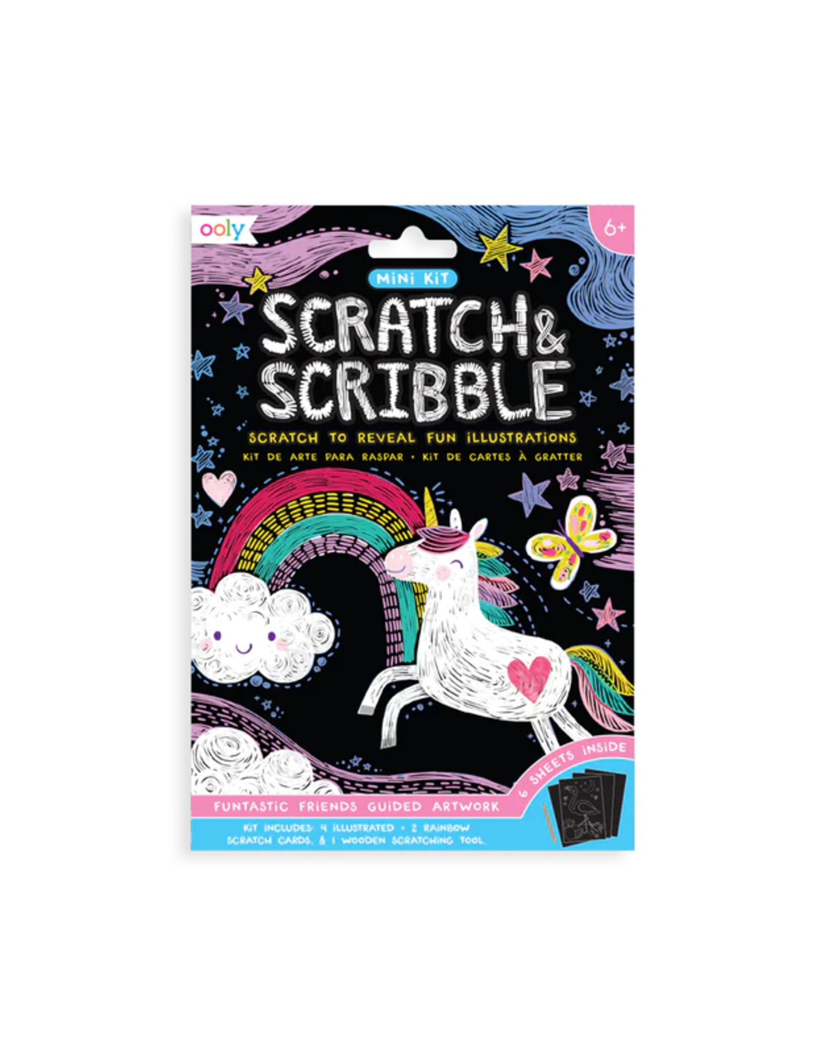 Ooly Scratch & Scribble - Funtastic Friends