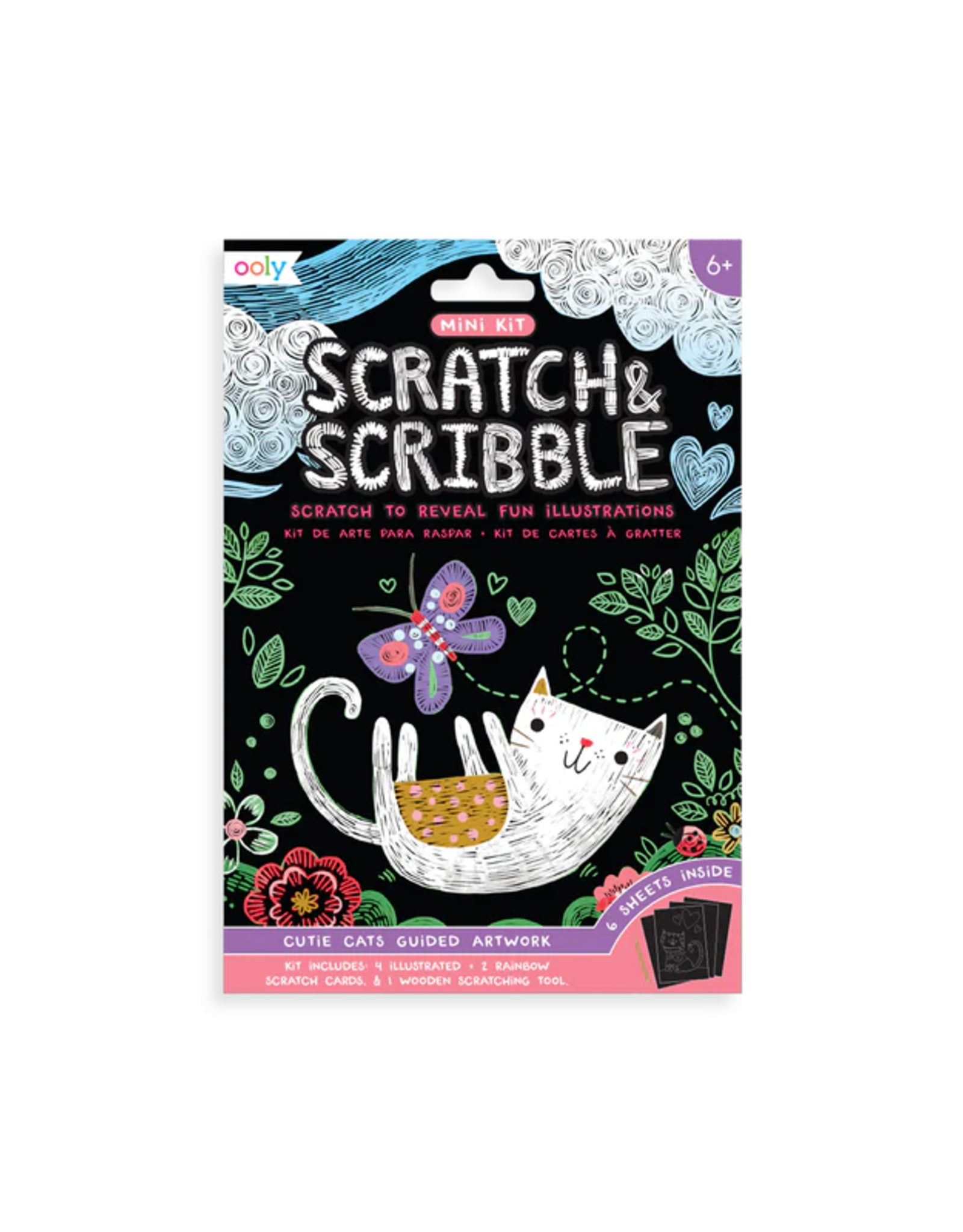 Ooly Scratch & Scribble - Cutie Cats