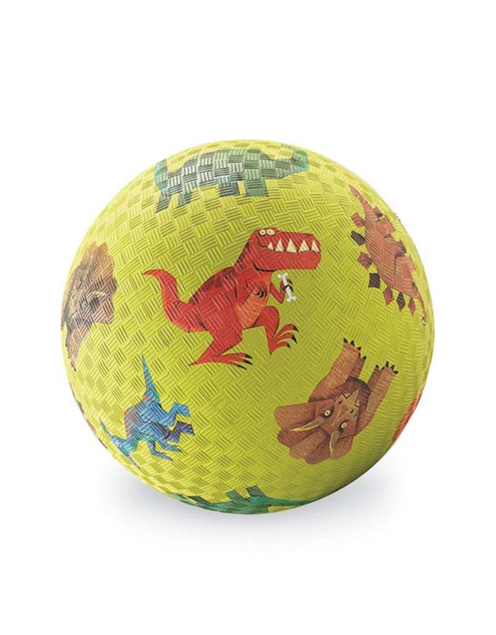 Crocodile Creek 5" Playground Ball/Dinosaurs Green